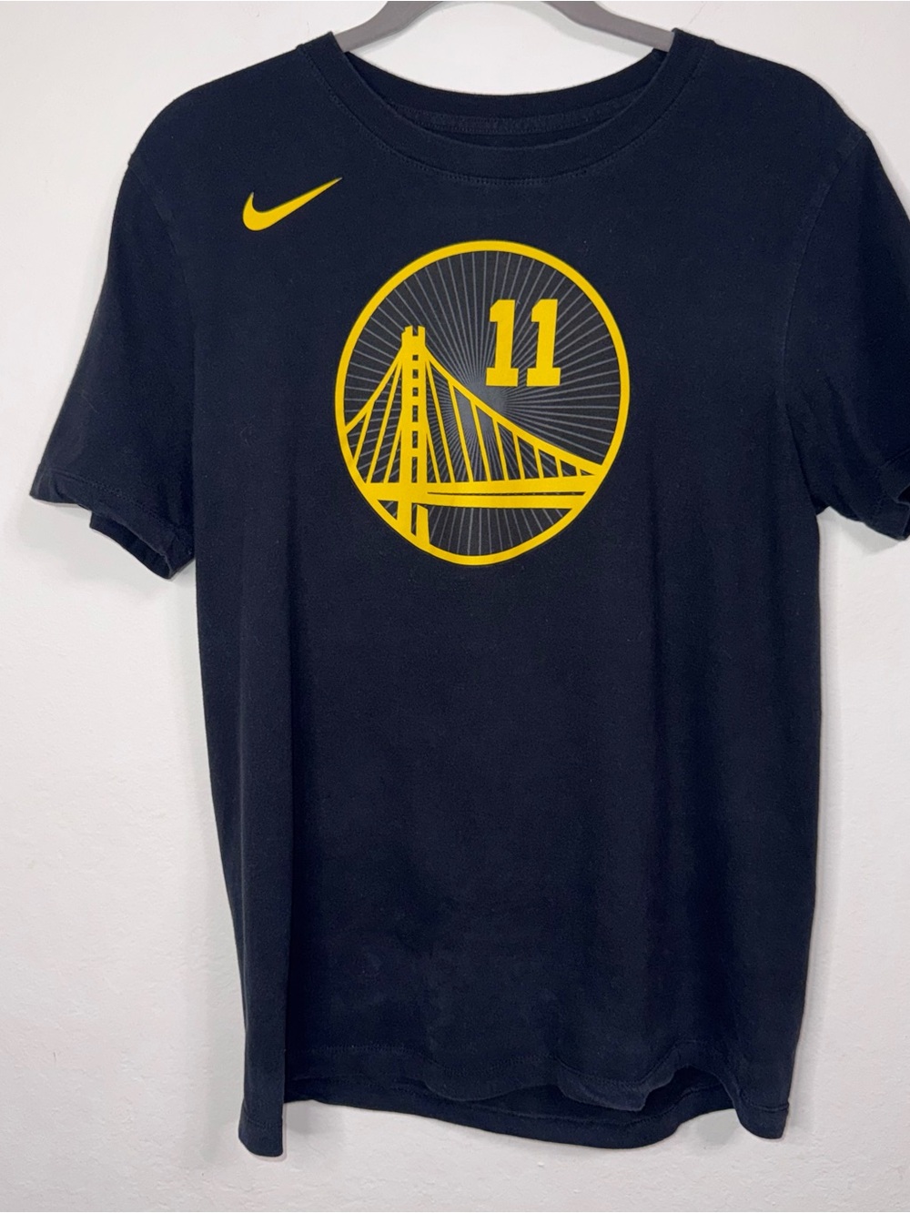 Nike Golden State Warriors Klay Thompson Shirt Women’s Small Black NBA 11 2016